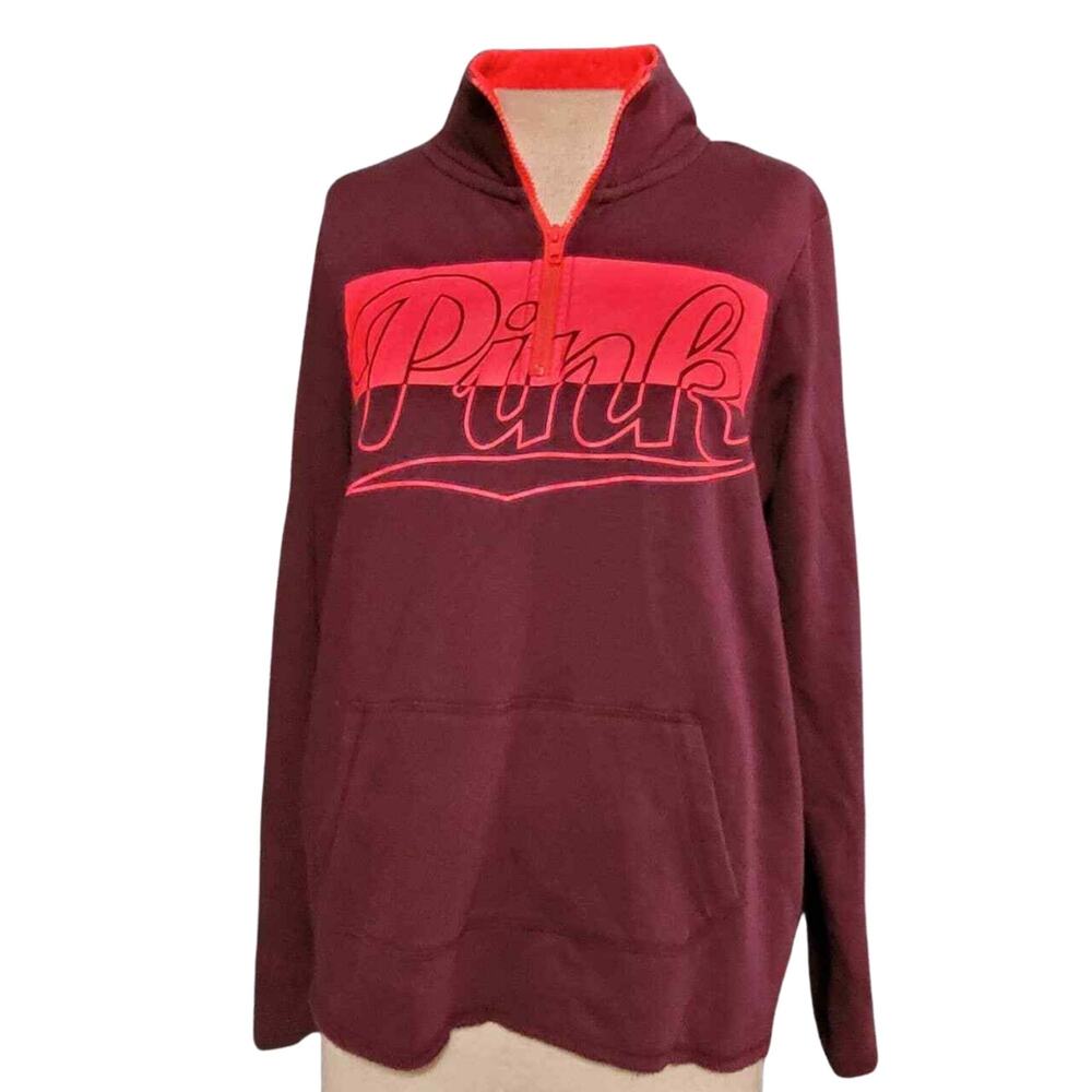 Pink by Victorias Secret Burgundy and Hot Pink Size Small